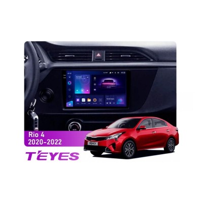 Штатна магнітола Teyes CC3 2k 6+128 Gb 360° Kia Rio 4 FB 2020-2022 9"