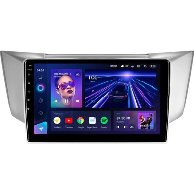 Штатна магнітола Teyes CC3 6+128 Gb 360° Lexus RX300 RX330 RX350 RX400H, Toyota Harrier 2003-2009 9"