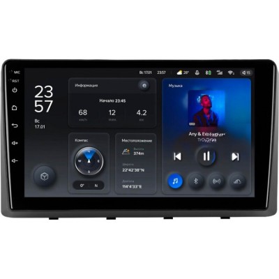 Штатна магнітола Teyes X1 2+32 Gb Wi-Fi Kia Carnival YP 2014-2020 (A) 9"