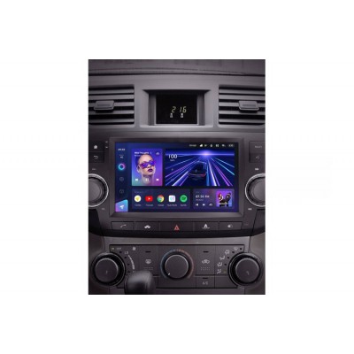 Штатна магнітола Teyes CC3 6+128 Gb Toyota Highlander 2 XU40 2007-2013 9"