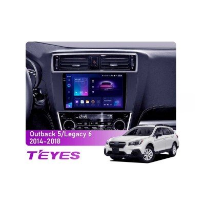 Штатна магнітола Teyes CC3 2k 4+32 Gb Subaru Outback 5 2014-2018, Legacy 6 2014-2017 9"