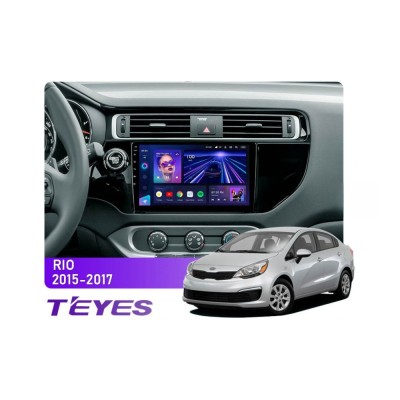 Штатна магнітола Teyes CC3 6+128 Gb 360° Kia RIO 4 K3 2015-2017 9"