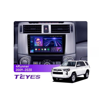 Штатна магнітола Teyes CC3 6+128 Gb 360° Toyota 4Runner 5 N280 2009-2020 9"