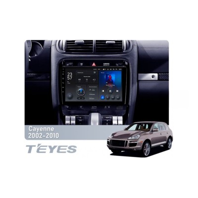 Штатна магнітола Teyes X1 2+32 Gb Wi-Fi Porsche Cayenne 1 9PA 2002-2010 9"