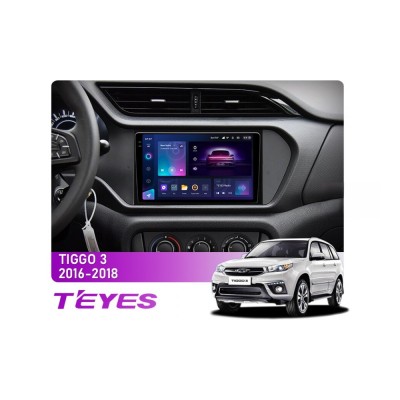 Штатна магнітола Teyes CC3 2k 4+64 Gb Gb Chery Tiggo 3 2016 - 2018 9"