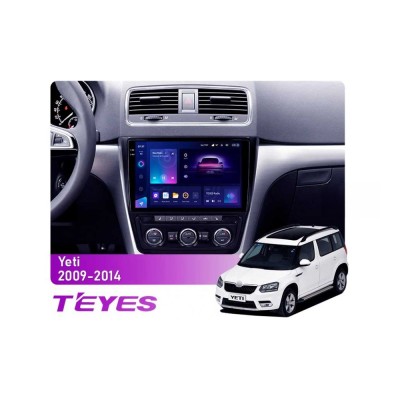 Штатна магнітола Teyes CC3 2k 4+64 Gb Skoda Yeti 5L 2009-2014 10"