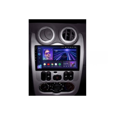 Штатна магнітола Teyes CC3 6+128 Gb 360° Renault Logan 1 Sandero Lada Lergus largus Dacia 2010-2015 9"