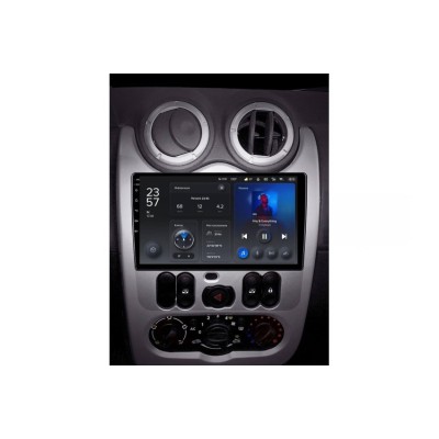 Штатна магнітола Teyes X1 2+32 Gb Wi-Fi Renault Logan 1 Sandero Lada Lergus largus Dacia 2010-2015 9"