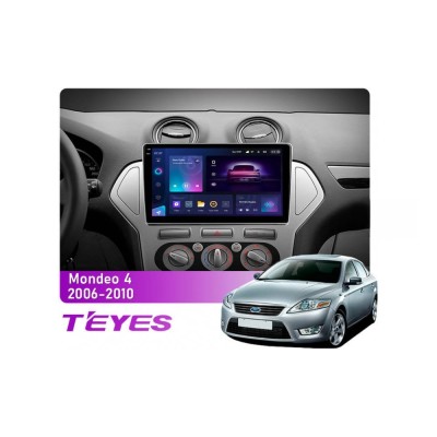 Штатна магнітола Teyes CC3 2k 6+128 Gb Ford Mondeo 4 2006-2010 10"