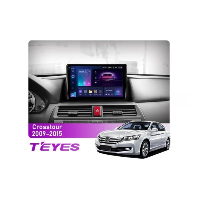 Штатна магнітола Teyes CC3 2k 4+64 Gb Honda Crosstour 1 TF (1 Din) 2009-2015 10"