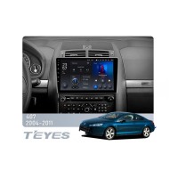 Штатна магнітола Teyes X1 2+32 Gb Peugeot 407 1 2004-2011 9"