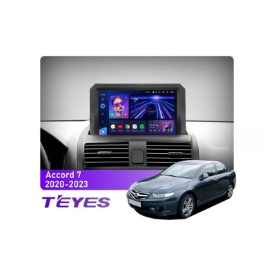 Штатна магнітола Teyes CC3 4+64 Gb Honda Accord 7 (F1) (0 Din) 2002-2008 9"