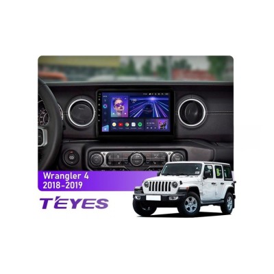 Штатна магнітола Teyes CC3 4+64 Gb Jeep Wrangler 4 JL 2018-2019 10"