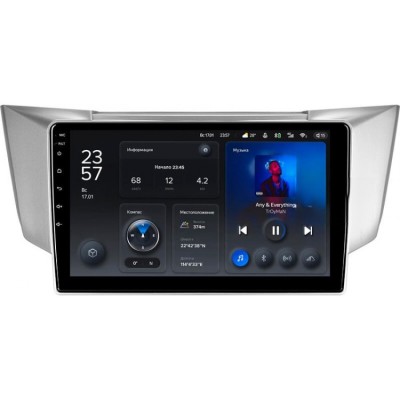 Штатна магнітола Teyes X1 2+32 Gb Wi-Fi Lexus RX300 RX330 RX350 RX400H, Toyota Harrier 2003-2009 9"