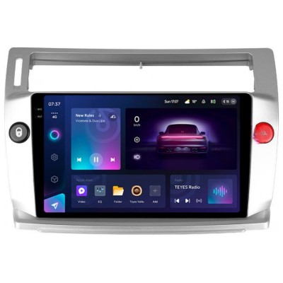 Штатна магнітола Teyes CC3 2k 4+64 Gb Gb Citroen C4 LA LC C-Triomphe C-Quatre 2004-2014 9"