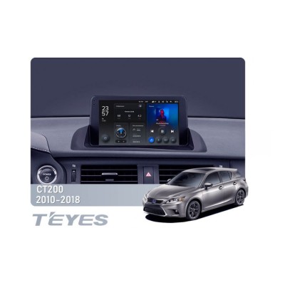 Штатна магнітола Teyes X1 2+32 Gb Lexus CT CT200 CT200h 2010-2018 9"