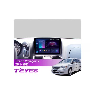 Штатна магнітола Teyes CC3 2k 3+32 Gb Chrysler Grand Voyager 5 2011-2015 9"
