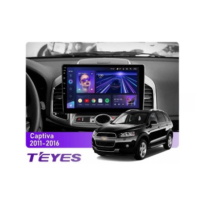 Штатна магнітола Teyes CC3 4+64 Gb Chevrolet Captiva 1 2011-2016 10"