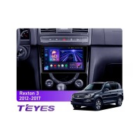 Штатна магнітола Teyes CC3 6+128 Gb SsangYong Rexton Y290 3 2012-2017 9"