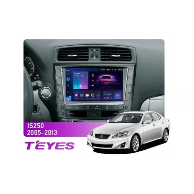 Штатна магнітола Teyes CC3 2k 6+128 Gb 360° Lexus IS250 XE20 (Hm) 2005-2013 (B) 9"