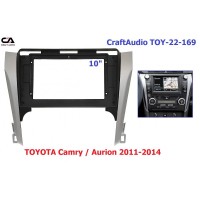 Рамка переходная CraftAudio TOY-22-169 TOYOTA Camry / Aurion 2011-2014 10.1"