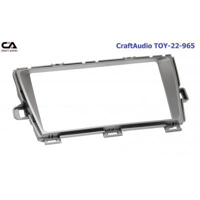 Рамка переходная CraftAudio TOY-22-965 TOYOTA Prius (ZVW30/35) 2009-2016 9"