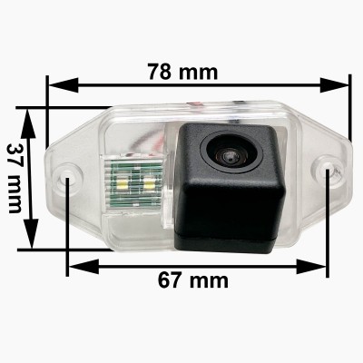 TOYOTA Prado 120 (с запасным колесом на двери)(2002-2009). Номер "Prime-X" CA-9575