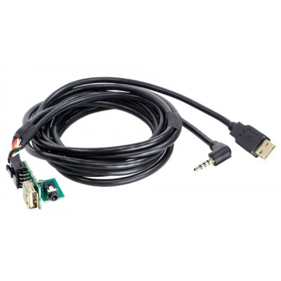 Адаптер для штатних USB/AUX-роз'ємів Nissan Qashqai (J11) 2014 ACV (44-1213-004)
