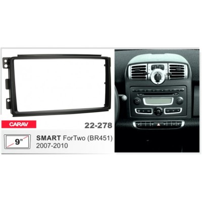 Перехідна рамка Carav Smart ForTwo (22-278)