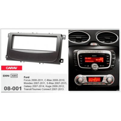 Перехідна рамка CARAV Ford Focus, Mondeo, S-Max, C-Max, Galaxy, Kuga (08-001)