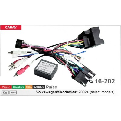 Перехідник для магнітол 9", 10.1" Volkswagen, Skoda, Seat Carav 16-202