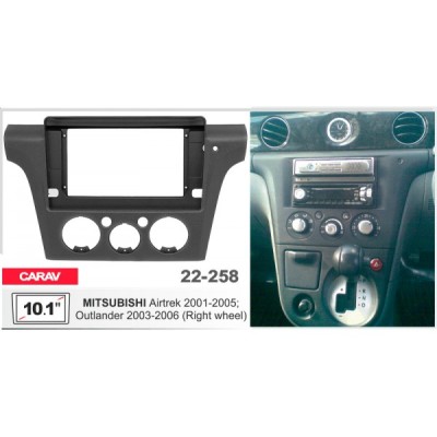 Перехідна рамка Carav Mitsubishi Outlander (22-258)