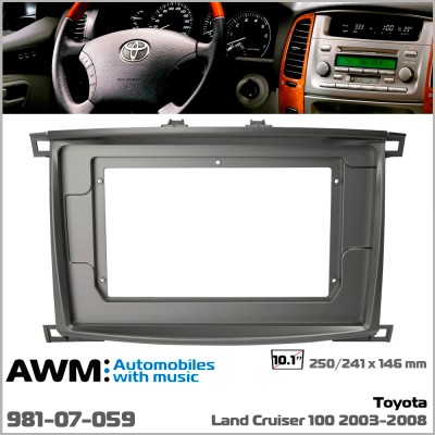 Перехідна рамка AWM Toyota Land Cruiser 100 (981-07-059)