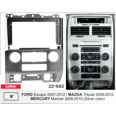 Перехідна рамка Ford Escape, Mazda Tribute Carav 22-682