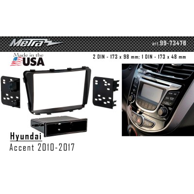 Перехідна рамка Hyundai Accent Metra 99-7347B
