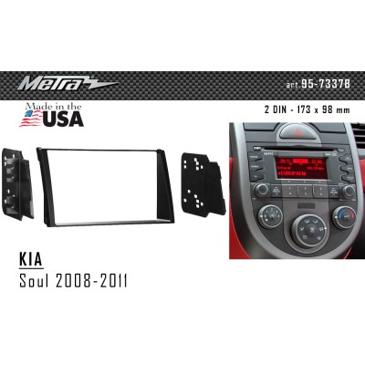 Перехідна рамка Metra KIA Soul (95-7337B)