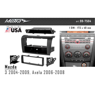 Перехідна рамка Metra Mazda 3 (99-7504)