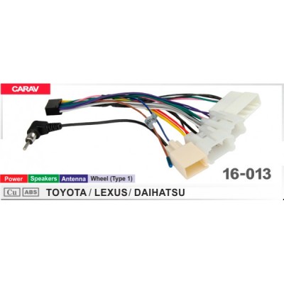 Переходник для магнитол 9", 10.1" Toyota Carav 16-013