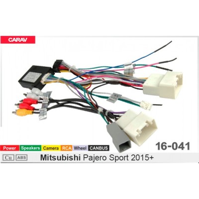 Перехідник для магнітол 9", 10.1" Mitsubishi Pajero Sport Carav 16-041