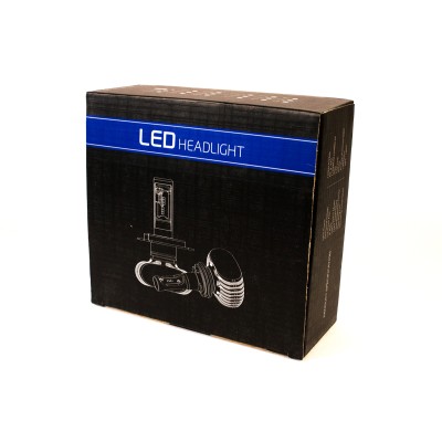 Комплект LED ламп HeadLight S1 H4 6000K 4000lm с радиатором