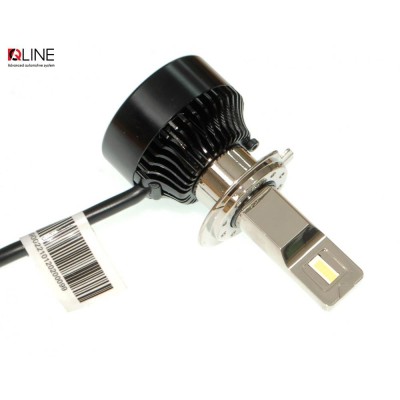 Лампы светодиодные QLine Ultra +150% H7 6000K 49W (2шт.)