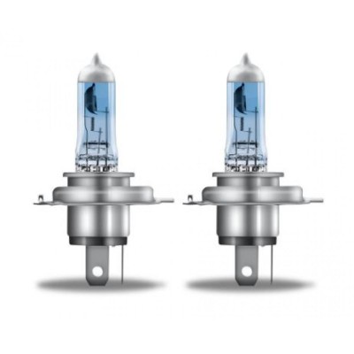 Лампа галогенная Osram H4 12V 60W P43t Cool Blue Intense Next Gen +100% 2шт/комп (64193CBN-HCB)