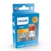 Комплект светодиодных ламп Philips 11498AU60X2 P21W LED Ultinon Pro6000 SI 12V BAU15S amber