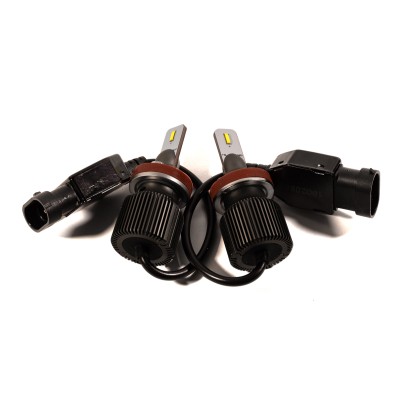 Комплект LED ламп HeadLight F8L H11 (PGJ19-2) 30W 12V 3720Lm с пассивным охлаждением