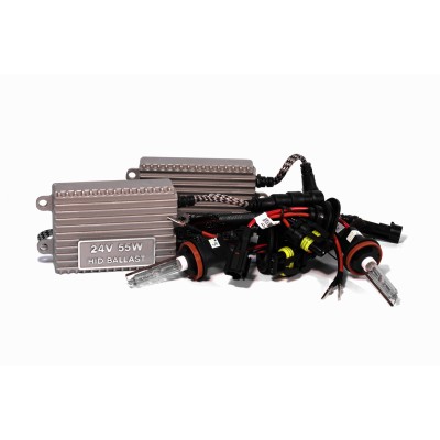 Комплект ксенона КВАНТ PRO H11 ceramic 6000К 24v с блоками AC