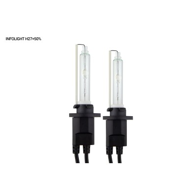 Комплект ксенону Infolight +50% H27 4300K