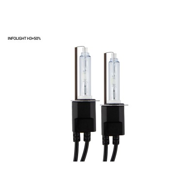 Комплект ксенону Infolight Expert Pro обманка H3 4300K+50%