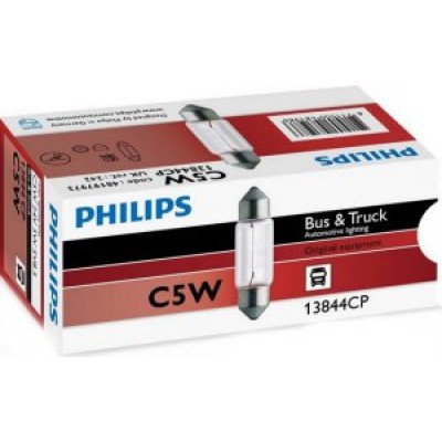 Галогенна лампа PHILIPS 13844CP C5W 24V 5W SV8,5