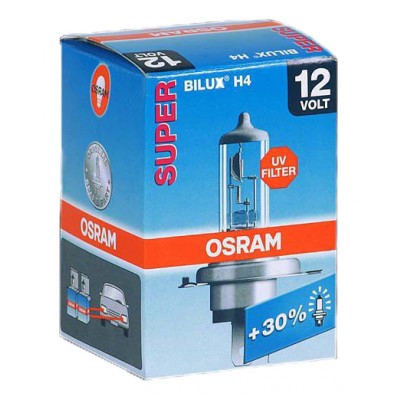 Галогенна лампа OSRAM H4 64193SUP 60/55W P43T 12V 10X10X1