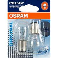 Галогенная лампа OSRAM 7225-02B P21/4W 12V 21/4W BAZ15d 10X2 Blister